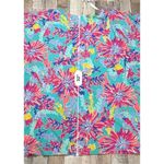 Lilly Pulitzer Stefani Dress Trippin & Sippin Beach Coverup Aqua Pink Cruisewear Photo 8