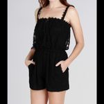 NIKIBIKI New Black Lace Romper by  Photo 1