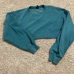 Cropped blue new york sweatshirt Size XL Photo 0