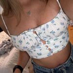 Princess Polly Floral Button Down Tank Top Photo 0