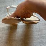 Schutz Gimenez Pearl Leather Strap And Cork 4” Heel Sandal Size 11B Photo 5