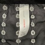 Cacique Black Embroidered Floral Sheer Mesh Babydoll Cami Tank Top Plus Sz 26/28 Photo 2