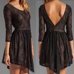 Lovers + Friends  Senorita Lace Mini Dress: Black Photo 0