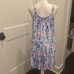 Lilly Pulitzer  Loro Swing Dress in Skim Blue Reel Nauti Sz M Photo 3