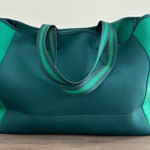 Summersalt  Neoprene Green Large Tote Foldable Casual Beach Pool Bag Photo 0