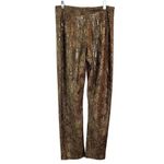 Michael Kors MK Solo Snakeskin Print Fitted Pants Sz M Photo 1
