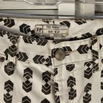 Free People Womens White Black Arrowhead Low Rise Ankle Crop Skinny Jeans 27 Photo 2