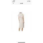 Joie Collared Button Front Short Sleeve‎ Linen Pocket Coady Shirt Dress Medium Photo 7