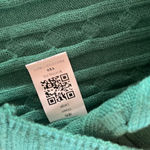 Kelly Green Cableknit pullover top/vest Size L Photo 1