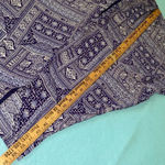 Cotton On  Anja kimono Lagenlook patchwork pattern beaded short sleeve size M Photo 8