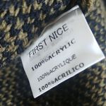 Aztec Print Cardigan Wrap Sweater w/ Fringe Green Size undefined Photo 6