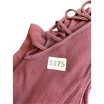 American Eagle soft and sexy ribbed tank top size small maroon tank top Photo 8