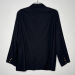 Pendleton Vintage 1980s  Black Virgin Wool Blazer USA Made medium Photo 3