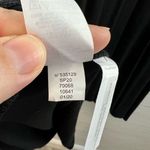 Loft  NWT Black Short Sleeve Jersey Knit Midi Dress Size 10 Photo 8