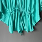 Seafolly sz S green oversized boho romper NWT Photo 9