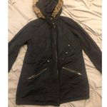 a.n.a black jacket with hood and flux fur size m Size M Photo 0