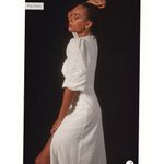 Anthropologie  ×Hutch Eyelet Cutout Maxi Dress size 0 Photo 4