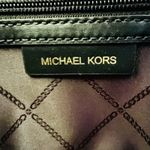 Michael Kors Camden Solid Black Leather Small Messenger Crossbody Bag Photo 6