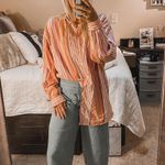 Eddie Bauer Striped Button Up Photo 1