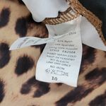 Pursuit Womens Swimsuit Size 10 Brown Leopard Print 2 Photo 9