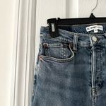 RE/DONE Originals 2019 High Rise Stove Pipe Raw Hem Light Wash 25 190-3WSTV27 Photo 3