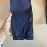 Lululemon Never Still Crop 21” Leggings Cadet Blue size 8 Photo 2