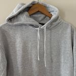 Quince SuperSoft Fleece Pullover Hoodie Heather Grey Size S Photo 3