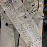 Zadig & Voltaire  Vladimir Grunge Utility Jacket Size XS Women Army Military Photo 3