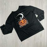 None Pumpkin jack o lantern Halloween sweatshirt sweater fall costume Photo 0