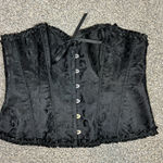 Black lace up corset Size XXL Photo 0