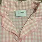 Sleeper Pink Vichy Party Pajama Set Size M Photo 6