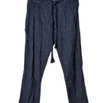 Free People  High Waist Harem Pants Tie Belt Ankle 
Size XS Photo 1