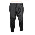 Faded Glory  Women’s Faux Leather Pull On Pants Leggings Size X Large High Rise Photo 4