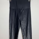 Carbon 38 Glossy High Rise Full-Length Legging Black Womens Small Photo 10