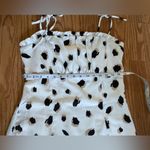 Princess Polly White With Black and Brown Polka Dot Pattern Sz 10 Photo 9