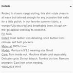 Faherty Brand 100% Linen Prado Dress Photo 5