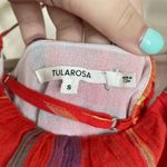 Tularosa Red Plaid Ruffle Mini Dress Halter Picnic Summer Revolve Small Photo 3