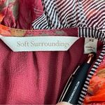 Soft Surroundings Woodland Manor Midi Chiffon Dress Women’s Size XS Handkerchief Photo 7