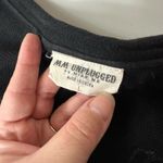 Miss Me Vintage Y2K MM Unplugged  Long Sleeve Rhinestone Wings Black Thermal L Photo 4