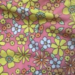 NWT CYN&LUCA Boutique Groovy Floral Medium Coverage Swim Bottoms Pink Size XL Photo 2