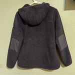 The North Face purple Campshire sherpa fleece pullover hoodie women’s size small Photo 5