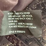 Club Monaco Bria Metallic Gold Honeycomb Mesh Cocktail Dress Sleeveless, Size 6 Photo 13