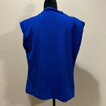 Boohoo  Cowl Neck Crepe Shoulder Pad Blouse Photo 1