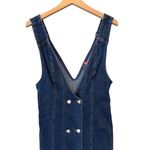 Pilcro by Anthropologie Denim Vest Midi Dress Size US/10 Photo 3