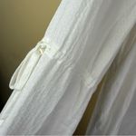 Free People NWT Large Tie Sleeve Peasant Long Tunic Boho Blouse Top Dress Rayon Photo 4