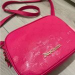 Juicy Couture Crossbody Gold Hot Pink Flash Purse Camera Crossbody Shoulder Bag Photo 1