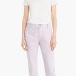 J.Crew Straight Leg Misty Orchid Purple Utility Crop Straight Leg Jeans 24" NWT Photo 0