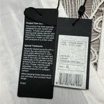 Mavi White Long Sleeve Button Up Roll Up Sleeve Embroidered Shirt Size‎ XL Photo 11