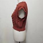 Debut  by Dreamers Rus Pom Detail Crewneck Sweater Vest Size Medium Photo 1