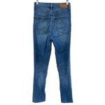 Denim Forum The Lola High Rise Skinny Crop Denim Blue Size 26 Photo 7